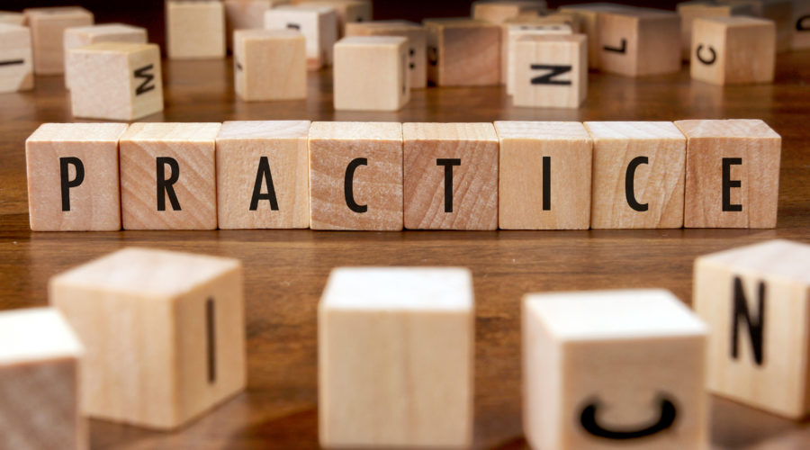 Practice makes good enough.