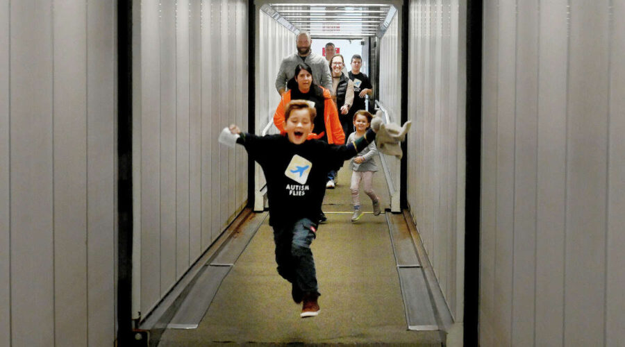 Practice at the airport. Twice is nice.