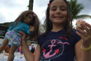 A  little girl’s dream of New York comes true.