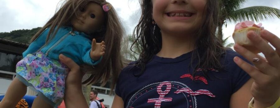 A  little girl’s dream of New York comes true.